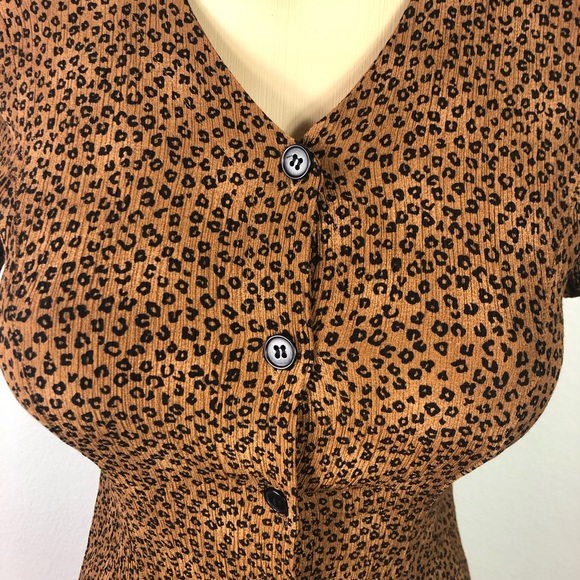 Vintage Jones New York Animal Print Dress - Picture 2 of 12